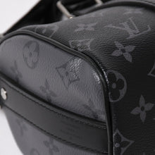 画像をギャラリービューアに読み込む, 極美品 LOUIS VUITTON ルイヴィトン キーポル バンドリエール 25 2WAYバッグ モノグラムエクリプス M46271 ブラック グレー 中古 4a004512