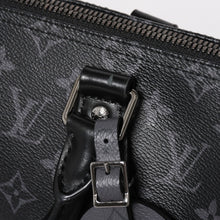 画像をギャラリービューアに読み込む, 極美品 LOUIS VUITTON ルイヴィトン キーポル バンドリエール 25 2WAYバッグ モノグラムエクリプス M46271 ブラック グレー 中古 4a004512