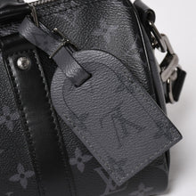 画像をギャラリービューアに読み込む, 極美品 LOUIS VUITTON ルイヴィトン キーポル バンドリエール 25 2WAYバッグ モノグラムエクリプス M46271 ブラック グレー 中古 4a004512