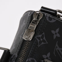 画像をギャラリービューアに読み込む, 極美品 LOUIS VUITTON ルイヴィトン キーポル バンドリエール 25 2WAYバッグ モノグラムエクリプス M46271 ブラック グレー 中古 4a004512
