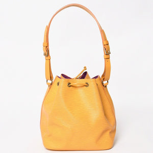 LOUIS VUITTON ルイヴィトン エピ プチノエ ショルダーバッグ M44109 エピレザー タッシリーイエロー ゴールド金具 美品 中古 4a004634