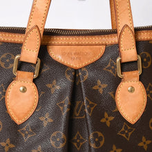 画像をギャラリービューアに読み込む, LOUIS VUITTON ルイヴィトン パレルモPM ハンドバッグ M40145 モノグラム 2WAY PVC レザー ゴールド金具 美品 中古 4a004579