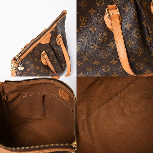LOUIS VUITTON ルイヴィトン パレルモPM ハンドバッグ M40145 モノグラム 2WAY PVC レザー ゴールド金具 美品 中古 4a004579