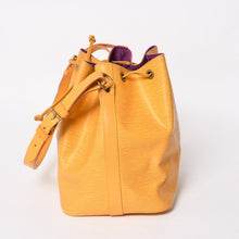 画像をギャラリービューアに読み込む, LOUIS VUITTON ルイヴィトン エピ プチノエ ショルダーバッグ M44109 エピレザー タッシリーイエロー ゴールド金具 美品 中古 4a004634