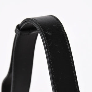 極美品 GUCCI グッチ ショルダーバッグ ワンショルダー 001 4206 GGキャンバス レザー ブラック シルバー金具 中古 4a004599