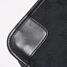 画像をギャラリービューアに読み込む, 極美品 GUCCI グッチ ショルダーバッグ ワンショルダー 001 4206 GGキャンバス レザー ブラック シルバー金具 中古 4a004599