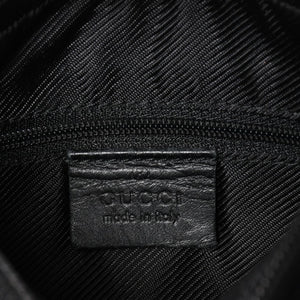 極美品 GUCCI グッチ ショルダーバッグ ワンショルダー 001 4206 GGキャンバス レザー ブラック シルバー金具 中古 4a004599