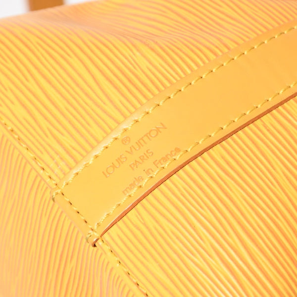 LOUIS VUITTON ルイヴィトン エピ プチノエ ショルダーバッグ M44109 エピレザー タッシリーイエロー ゴールド金具 美品 中古 4a004634