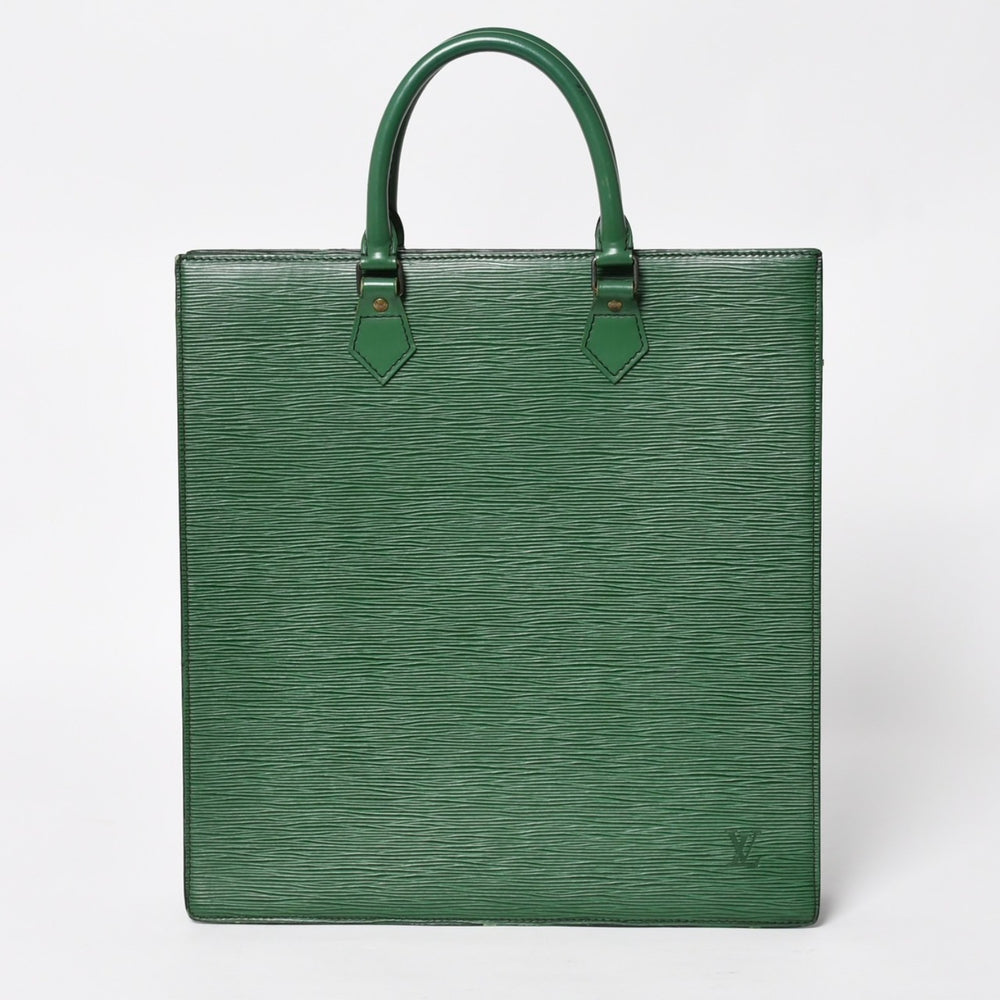 LOUIS VUITTON ルイヴィトン エピ サックプラ トートバッグ グリーン ボルネオグリーン M52074 美品 中古 4a004635