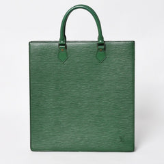 LOUIS VUITTON ルイヴィトン エピ サックプラ トートバッグ グリーン ボルネオグリーン M52074 美品 中古 4a004635