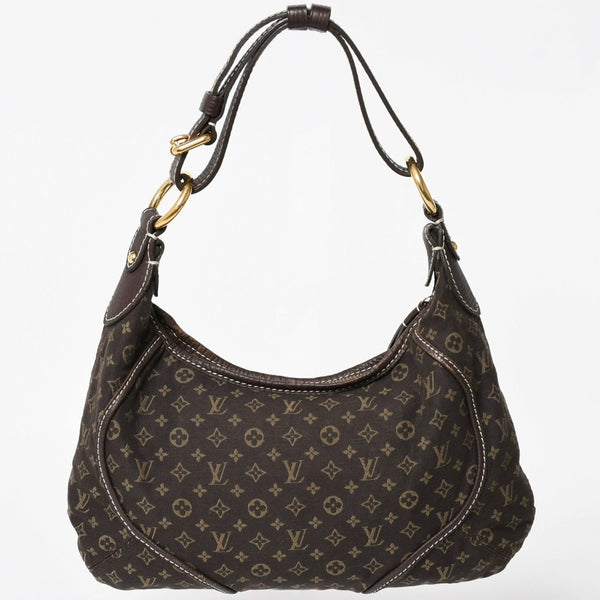 Very Good Condition LOUIS VUITTON Manon PM Monogram Mini Run Shoulder Bag One Shoulder Canvas Ebene Used 4a004511