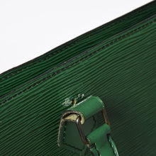 画像をギャラリービューアに読み込む, LOUIS VUITTON ルイヴィトン エピ サックプラ トートバッグ グリーン ボルネオグリーン M52074 美品 中古 4a004635