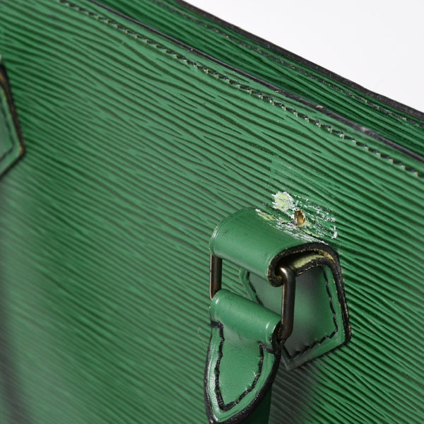 LOUIS VUITTON ルイヴィトン エピ サックプラ トートバッグ グリーン ボルネオグリーン M52074 美品 中古 4a004635