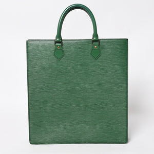 LOUIS VUITTON ルイヴィトン エピ サックプラ トートバッグ グリーン ボルネオグリーン M52074 美品 中古 4a004635