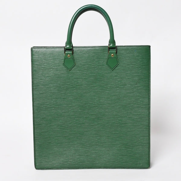 LOUIS VUITTON ルイヴィトン エピ サックプラ トートバッグ グリーン ボルネオグリーン M52074 美品 中古 4a004635