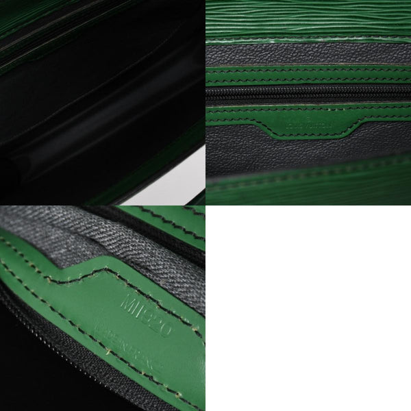 LOUIS VUITTON ルイヴィトン エピ サックプラ トートバッグ グリーン ボルネオグリーン M52074 美品 中古 4a004635