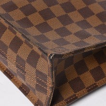 画像をギャラリービューアに読み込む, 極美品 LOUIS VUITTON ルイヴィトン サックプラ トートバッグ N51140 ダミエキャンバス ブラウン 中古 4a004632