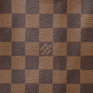 極美品 LOUIS VUITTON ルイヴィトン サックプラ トートバッグ N51140 ダミエキャンバス ブラウン 中古 4a004632