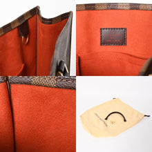 画像をギャラリービューアに読み込む, 極美品 LOUIS VUITTON ルイヴィトン サックプラ トートバッグ N51140 ダミエキャンバス ブラウン 中古 4a004632