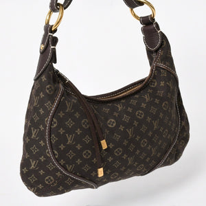 Very Good Condition LOUIS VUITTON Manon PM Monogram Mini Run Shoulder Bag One Shoulder Canvas Ebene Used 4a004511