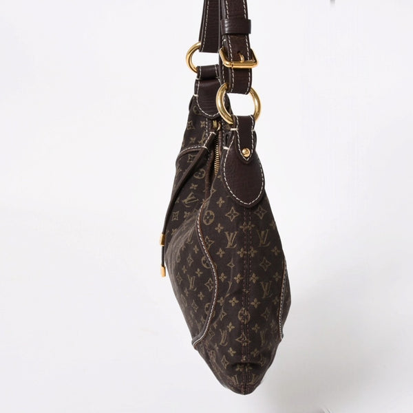 Very Good Condition LOUIS VUITTON Manon PM Monogram Mini Run Shoulder Bag One Shoulder Canvas Ebene Used 4a004511