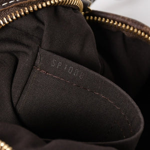 Very Good Condition LOUIS VUITTON Manon PM Monogram Mini Run Shoulder Bag One Shoulder Canvas Ebene Used 4a004511