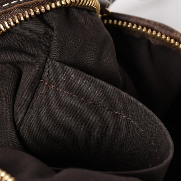 Very Good Condition LOUIS VUITTON Manon PM Monogram Mini Run Shoulder Bag One Shoulder Canvas Ebene Used 4a004511