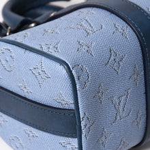 画像をギャラリービューアに読み込む, 極美品 LOUIS VUITTON ルイヴィトン キーポル バンドリエール25 ハンドバッグ M14681 モノグラム ヘリテージ ブルー 中古 4a004659