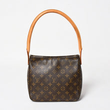 画像をギャラリービューアに読み込む, 極美品 LOUIS VUITTON ルイヴィトン ルーピングMM ワンショルダーバッグ M51146 モノグラム PVC レザー ブラウン ゴールド金具 中古 4a004678
