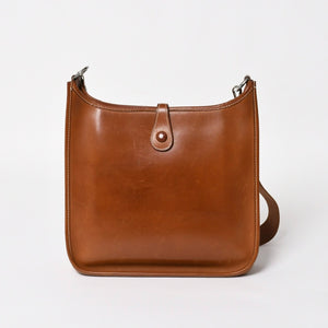 HERMES エルメス Evelyne I PM エヴリン アン PM ショルダーバッグ □D刻印 SV金具 ヴォーバレニア ゴールド 2000年製 美品 中古 4a004666