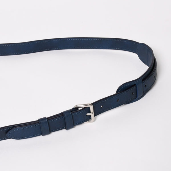 極美品 LOUIS VUITTON ルイヴィトン キーポル バンドリエール25 ハンドバッグ M14681 モノグラム ヘリテージ ブルー 中古 4a004659