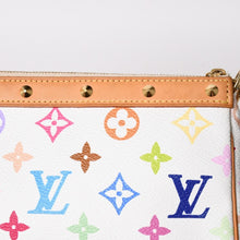 画像をギャラリービューアに読み込む, 極美品 LOUIS VUITTON ルイヴィトン ポシェット アクセソワール アクセサリーポーチ M92649 モノグラム マルチカラー 村上隆 中古 4a004660