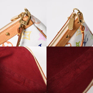 Very Good Condition LOUIS VUITTON Pochette Accessory Pouch M92649 Monogram Multicolor Takashi Murakami Used 4a004660