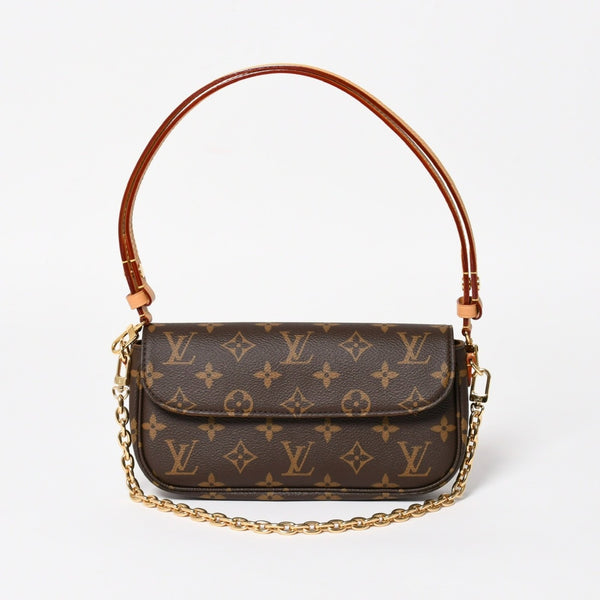 New and unused LOUIS VUITTON Wallet on Chain Ivy One Shoulder Bag M81911 Monogram Brown Used 4a004670