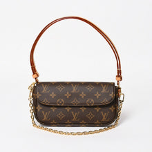 画像をギャラリービューアに読み込む, 新品未使用 LOUIS VUITTON ルイヴィトン ウォレット オン チェーン アイビー ワンショルダーバッグ M81911 モノグラム ブラウン 中古 4a004670