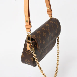 New and unused LOUIS VUITTON Wallet on Chain Ivy One Shoulder Bag M81911 Monogram Brown Used 4a004670