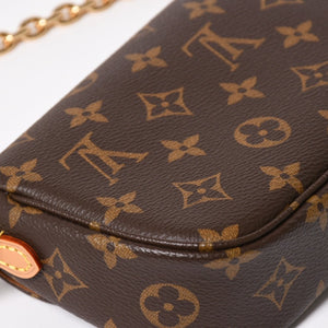 New and unused LOUIS VUITTON Wallet on Chain Ivy One Shoulder Bag M81911 Monogram Brown Used 4a004670