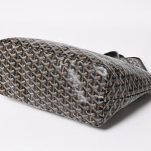 画像をギャラリービューアに読み込む, 極美品 GOYARD ゴヤール Saint Louis PM サンルイ PM トートバッグ STLCROPMLTY01CL01P PVC レザー ブラック 中古 4a004662