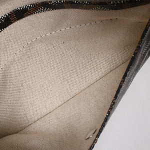 Very Good Condition GOYARD Saint Louis PM Saint Louis PM Tote Bag STLCROPMLTY01CL01P PVC Leather Black Used 4a004662