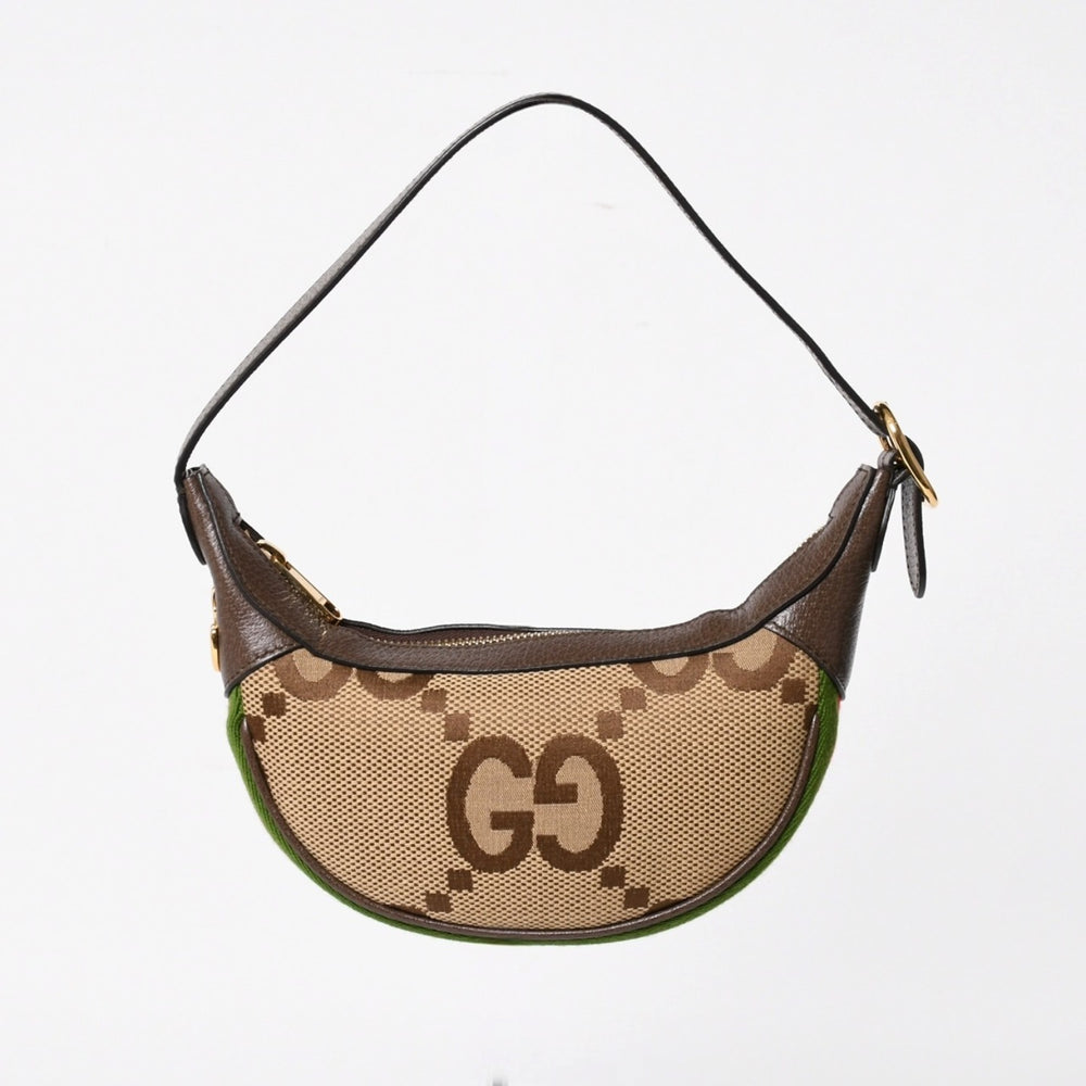 極美品 GUCCI グッチ オフィディア ミニワンショルダーバッグ 658551 ジャンボGG シェリーライン ゴールド金具 中古 4a004674