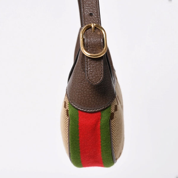 極美品 GUCCI グッチ オフィディア ミニワンショルダーバッグ 658551 ジャンボGG シェリーライン ゴールド金具 中古 4a004674