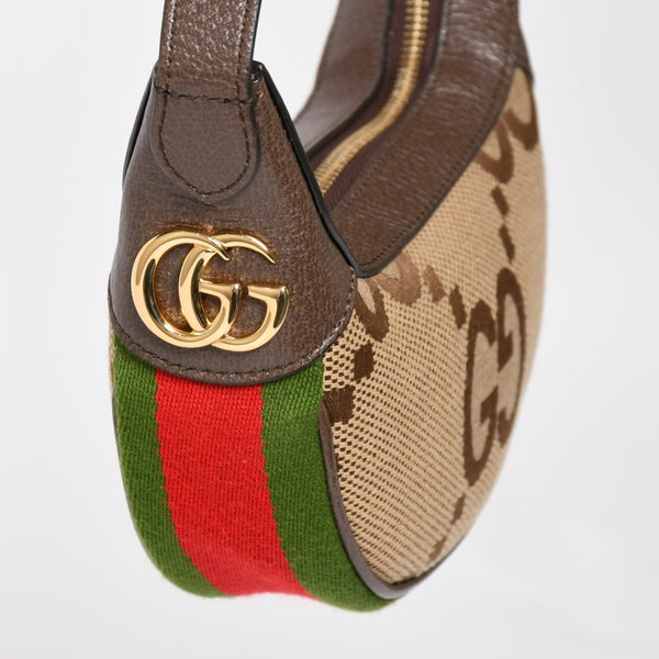 極美品 GUCCI グッチ オフィディア ミニワンショルダーバッグ 658551 ジャンボGG シェリーライン ゴールド金具 中古 4a004674