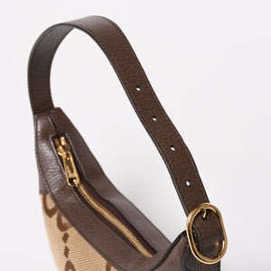 極美品 GUCCI グッチ オフィディア ミニワンショルダーバッグ 658551 ジャンボGG シェリーライン ゴールド金具 中古 4a004674