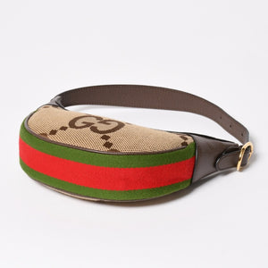 極美品 GUCCI グッチ オフィディア ミニワンショルダーバッグ 658551 ジャンボGG シェリーライン ゴールド金具 中古 4a004674