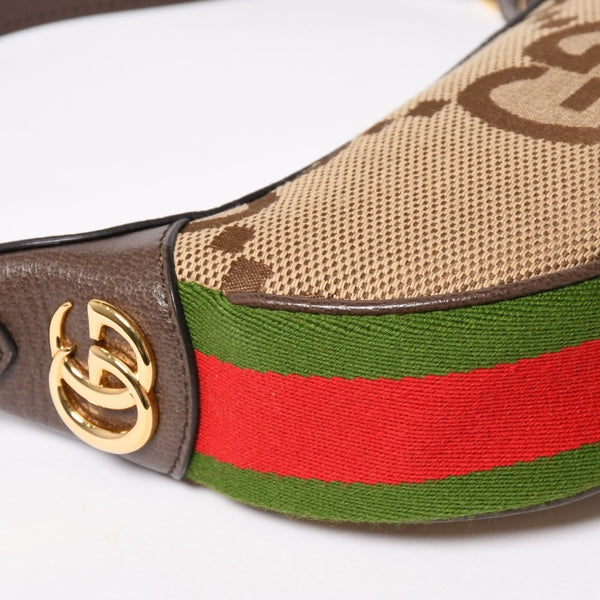 極美品 GUCCI グッチ オフィディア ミニワンショルダーバッグ 658551 ジャンボGG シェリーライン ゴールド金具 中古 4a004674