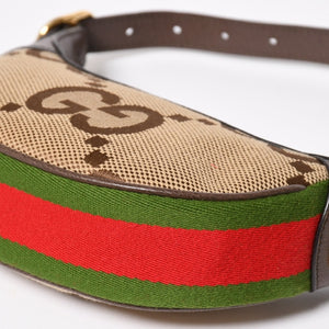 極美品 GUCCI グッチ オフィディア ミニワンショルダーバッグ 658551 ジャンボGG シェリーライン ゴールド金具 中古 4a004674