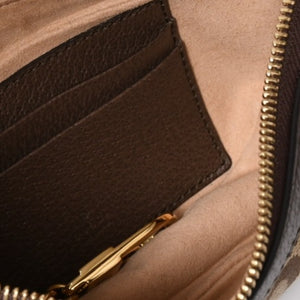 極美品 GUCCI グッチ オフィディア ミニワンショルダーバッグ 658551 ジャンボGG シェリーライン ゴールド金具 中古 4a004674