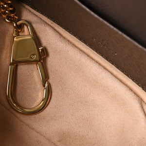 極美品 GUCCI グッチ オフィディア ミニワンショルダーバッグ 658551 ジャンボGG シェリーライン ゴールド金具 中古 4a004674