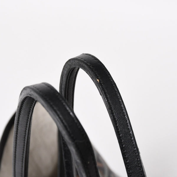 Very Good Condition GOYARD Saint Louis PM Saint Louis PM Tote Bag STLCROPMLTY01CL01P PVC Leather Black Used 4a004662