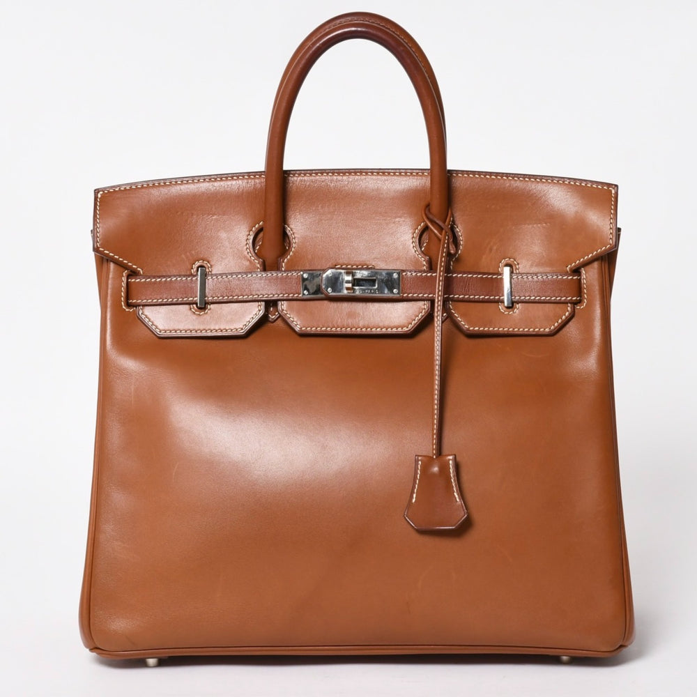 極美品 エルメス HERMES オータクロア 32 ハンドバッグ フォーブ ヴォーバレニア ゴールド金具 レディース □G刻印中古 4a004663